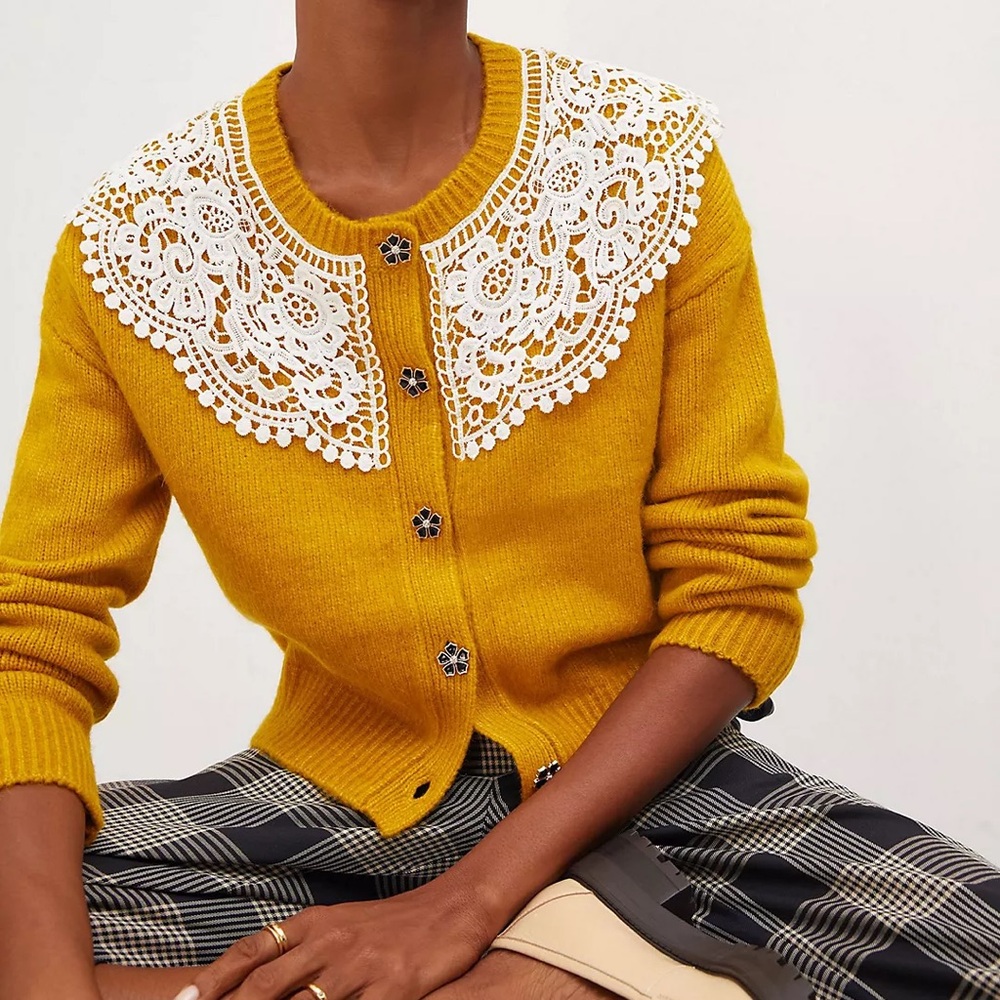 Maeve Lace Cardigan